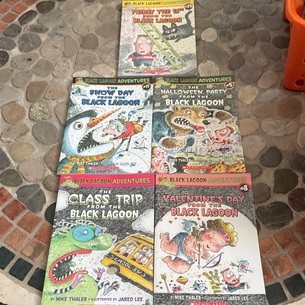 Black Lagoon Adventures Book Set 5 book set
